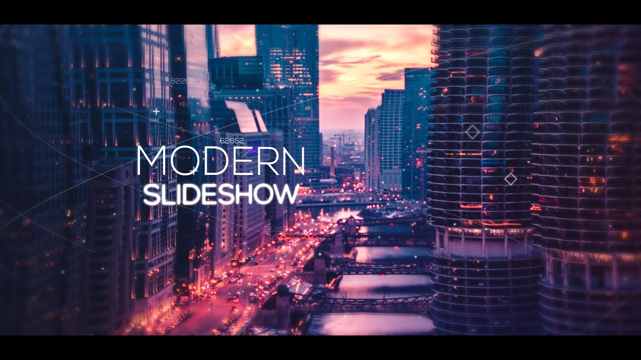 Modern Slideshow - Davinci Resolve Template