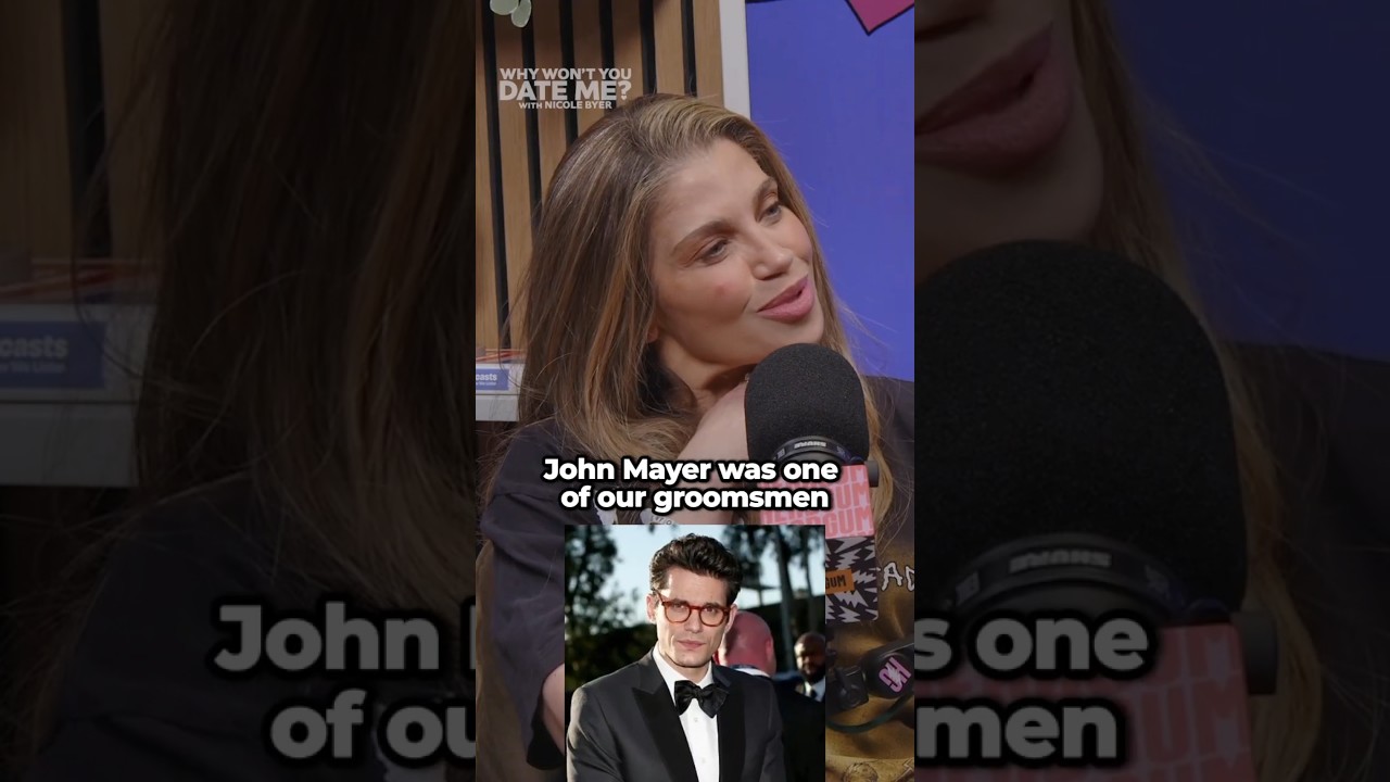 Danielle Fishel had John Mayer as a Groomsman