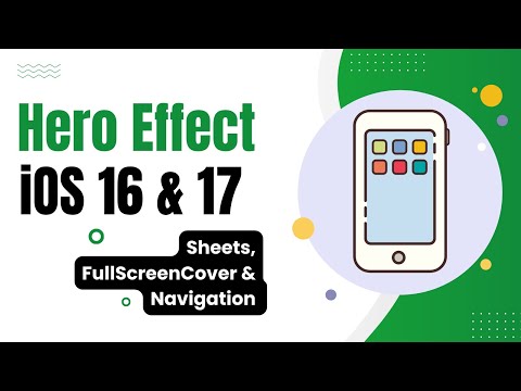 SwiftUI: Universal Hero Effect | iOS 16 & iOS 17 | Xcode thumbnail