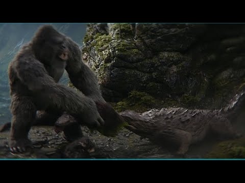 doug steal kongs food Godzilla x kong the new empire (no background music)