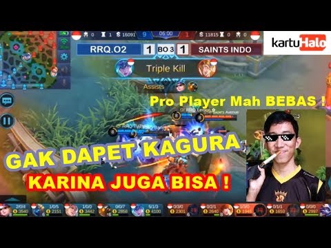 RRQ.O2 VS SAINTS INDO Match 3 : Permainan Karina dari RRQ Lemon Sangat Luar Biasa GGWP