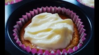 Cheesecake Cupcakes mit Schmand Frosting | Backqueens