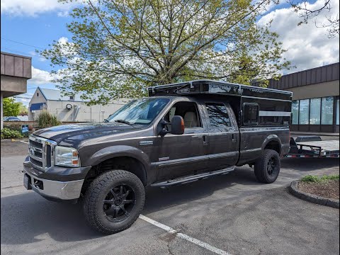 F350 Powerstroke SuperDuty - Synergy caster sleeve installation.