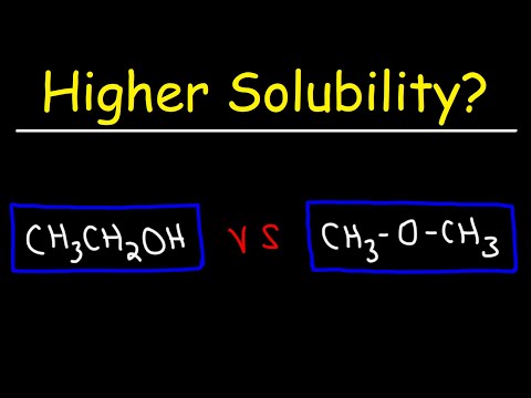 Solubility of Organic Compounds