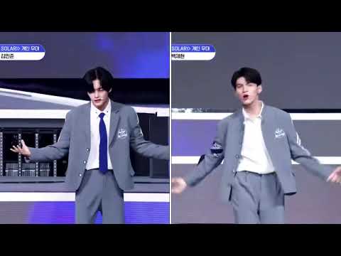 [보이즈2플래닛] 김민준 백제현 올라 직캠 비교영상 #김민준 #백제현