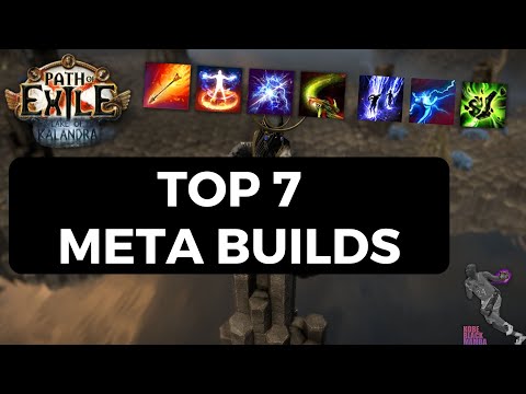 [PoE 3.19] Top 7 Meta Builds in Lake of Kalandra League (Week 1)