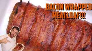 Best Bacon Wrapped Meatloaf Recipe!