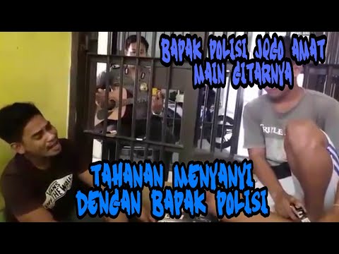 Balo lipa || lagu Bugis || tahanan ini menyanyi dengan pak polisi..KEREN BANGET POKOKNYA..!!