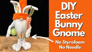 DIY Easter Bunny Gnome with Big Feet/Easter Gnome/Spring Gnome