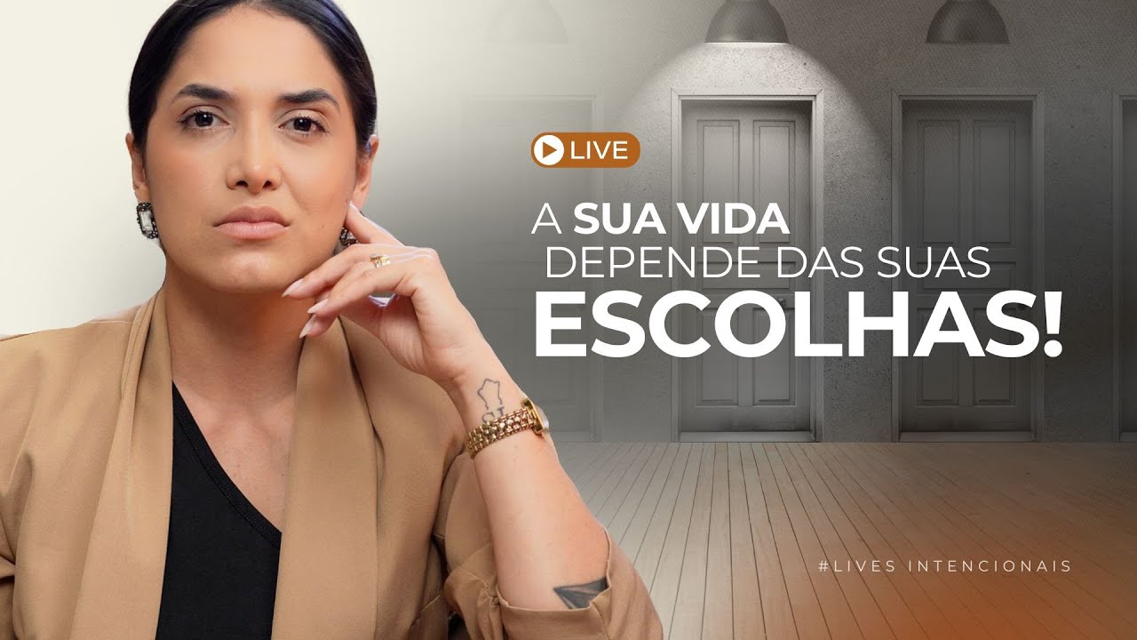 A SUA VIDA DEPENDE DAS SUAS ESCOLHAS #LIVE: SEGUNDAS INTENCIONAIS🎯☕️