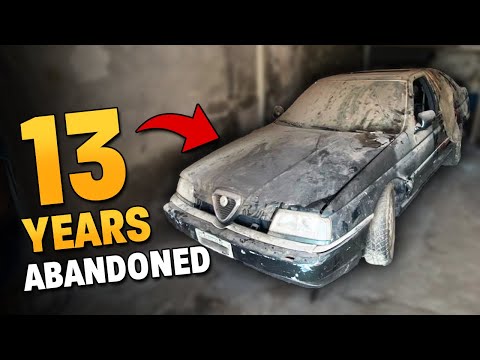 Restoring a Alfa Romeo 164, 13 Years Abandoned! | Car detailing, Complete restoration!