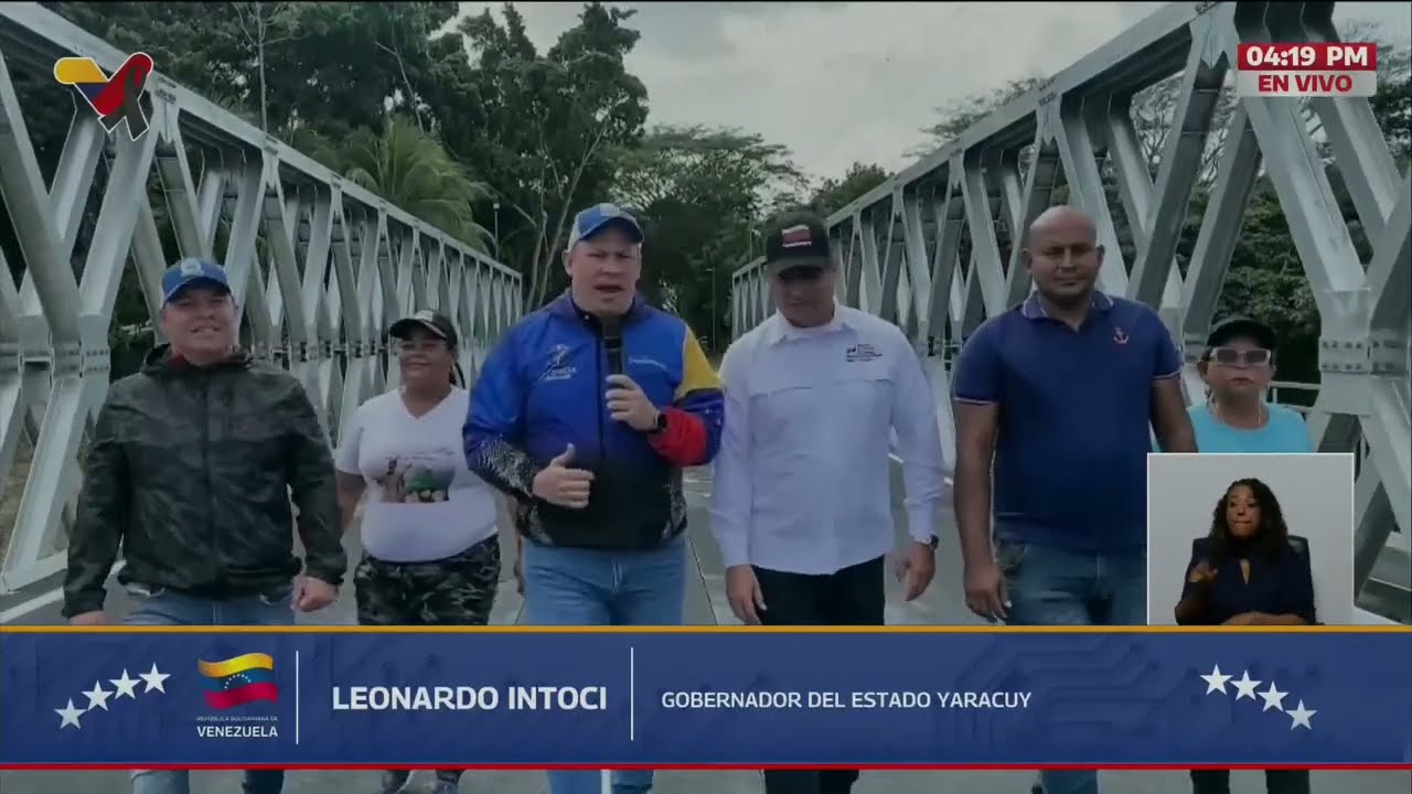 Delcy Rodríguez dirige inauguración de obras ("obratón") en todo el país, 8 de enero de 2026