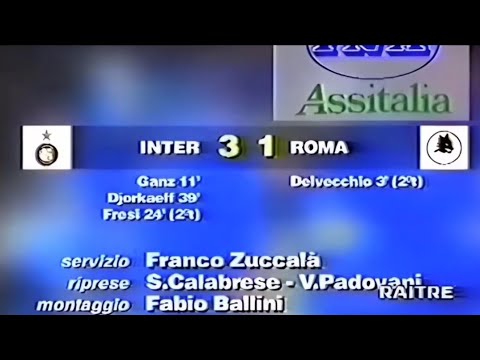 Inter-Roma 3:1, 1996/97 - Domenica Sportiva (rovesciata di Youri Djorkaeff)