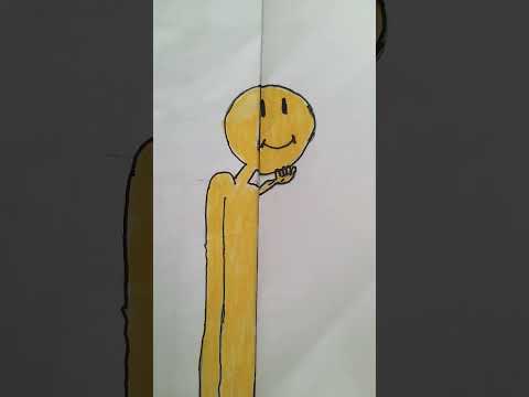 #dessin # dessin qui fait peur #rigolo #dessin facile à faire
