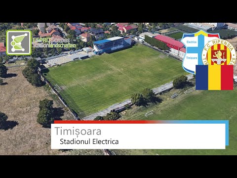 Stadionul Electrica | Ripensia Timișoara & Electrica Timișoara | Google Earth 360° Rotation