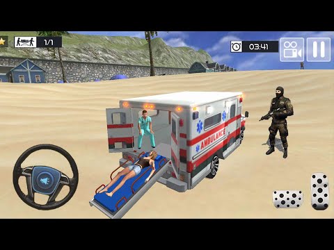 Summer Coast Guard: Beach Bay - Ambulance Emergency Car Driving #3 - Android Gameplay