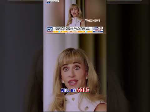 BILLIONAIRES throw their support behind 'Trump accounts' to jumpstart savings #shorts #foxnews