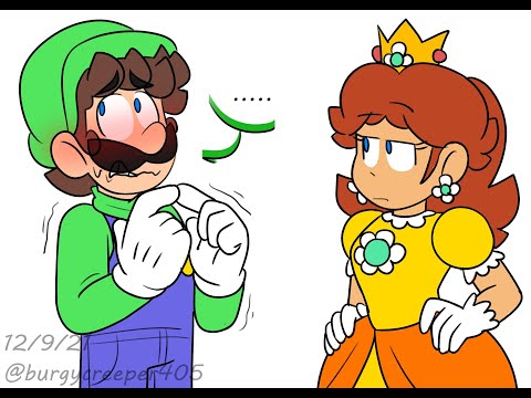 🍄🌼Luigi badly Flirts with Daisy!🍄🌼 COMIC DUB!
