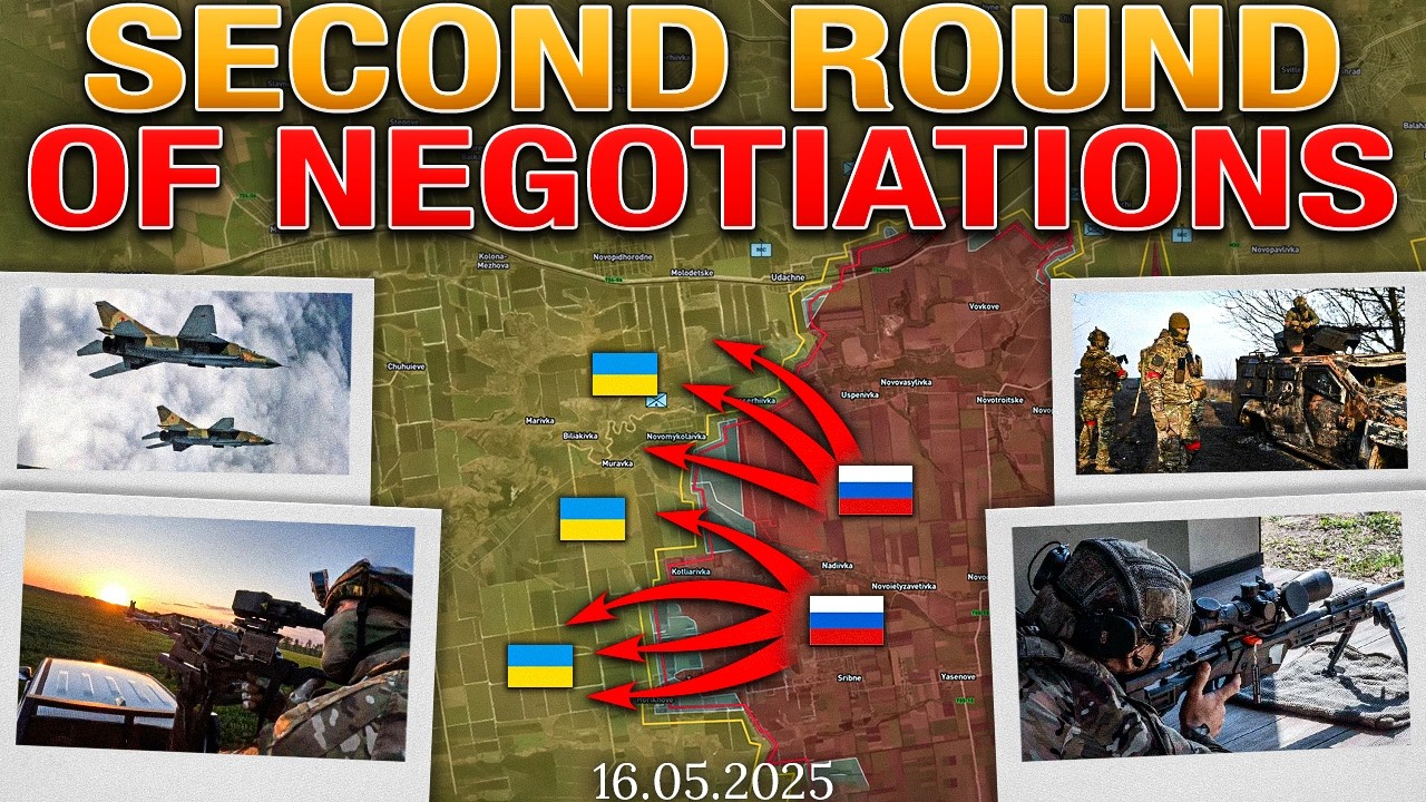 Second Round of Talks Begins in Turkey🚨 Russia Appoints New Army Chief⚔️ Military Summary 2025.05.16