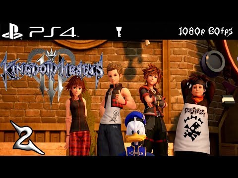 Kingdom Hearts 3 Walkthrough 2 Clash with the Titans & Twilight Town - Proud Mode (1080p 60fps)