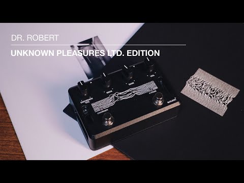 Dr. Robert 'Unknown Pleasures' Edition effects pedal Promo Video | Aclam Guitars