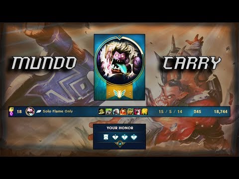 Mundo hard carry Top vs darius