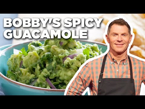 Bobby Flay's Spicy Guacamole Recipe | Brunch @ Bobby's | Food Network