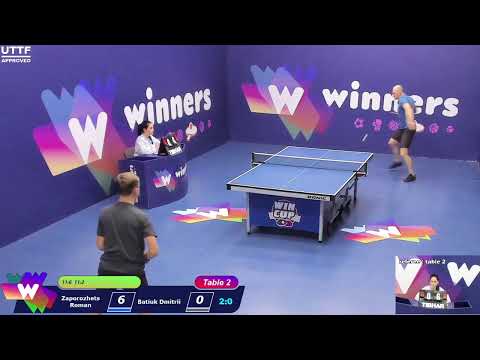 WINners CUP table 2  04.01  Zaporozhets Roman - Batiuk Dmitrii 11:30