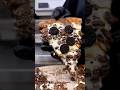 ASMR Crushing Delicious Chocolate Pizza