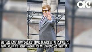 Elton John Reveals He&#39;s Blind in Right Eye Due to Infection: &#39;It Kind of Floored Me&#39;