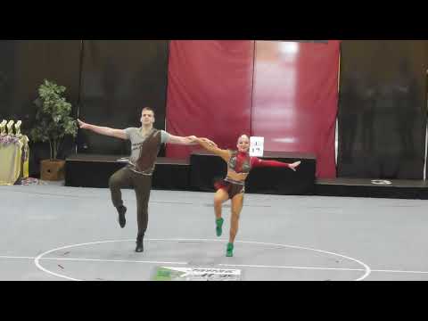 Polyánki Benedek (RÓK And Roll SE) - Fórián Kata (Rockin' Board TSE) lábtechnika