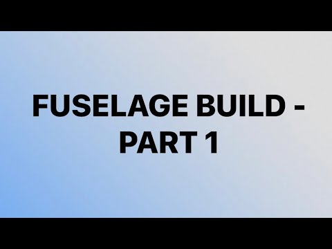 Building the Fuselage - Part 1. Elt problem solving.