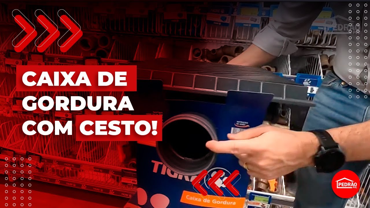 Watch Now SAIBA PORQUE A CAIXA DE GORDURA TIGRE COM TAMPA E CESTO É A MELHOR OPÇÃO PARA SUA CASA SAIBA PORQUE A CAIXA DE GORDURA TIGRE COM TAMPA E CESTO É A MELHOR OPÇÃO PARA SUA CASA