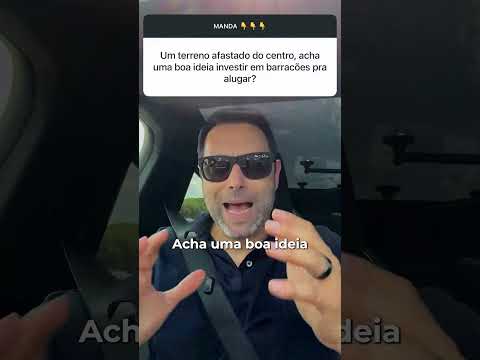 TODO MUNDO FALA DE BARRACÕES E ESQUECE DA DEMANDA