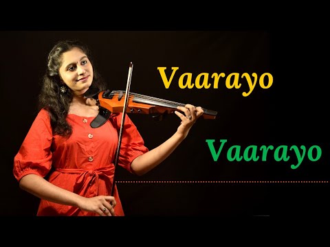 Vaarayo Vaarayo | Violin Cover | Diya Maruthanattu | Aadhavan | Harris Jayaraj