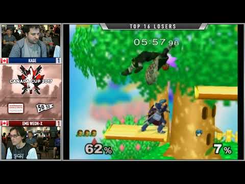 CCG 2017 Melee - EMG Weon-X vs Kage