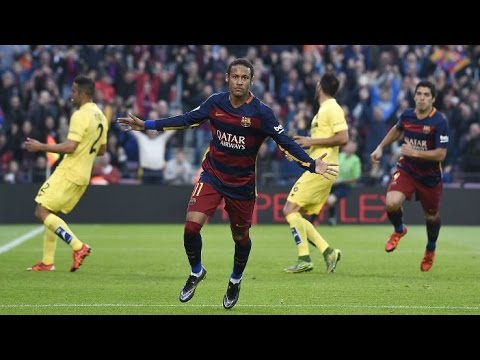 ¡Golazo de Neymar! | FC Barcelona (3-0) Villarreal CF • La Liga 2015/16