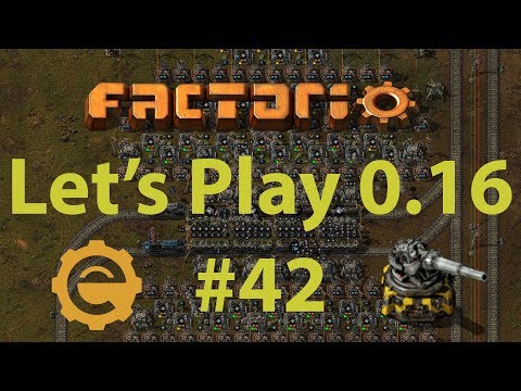 Factorio 0.16 Let's Play #42 - Iron plates to main base