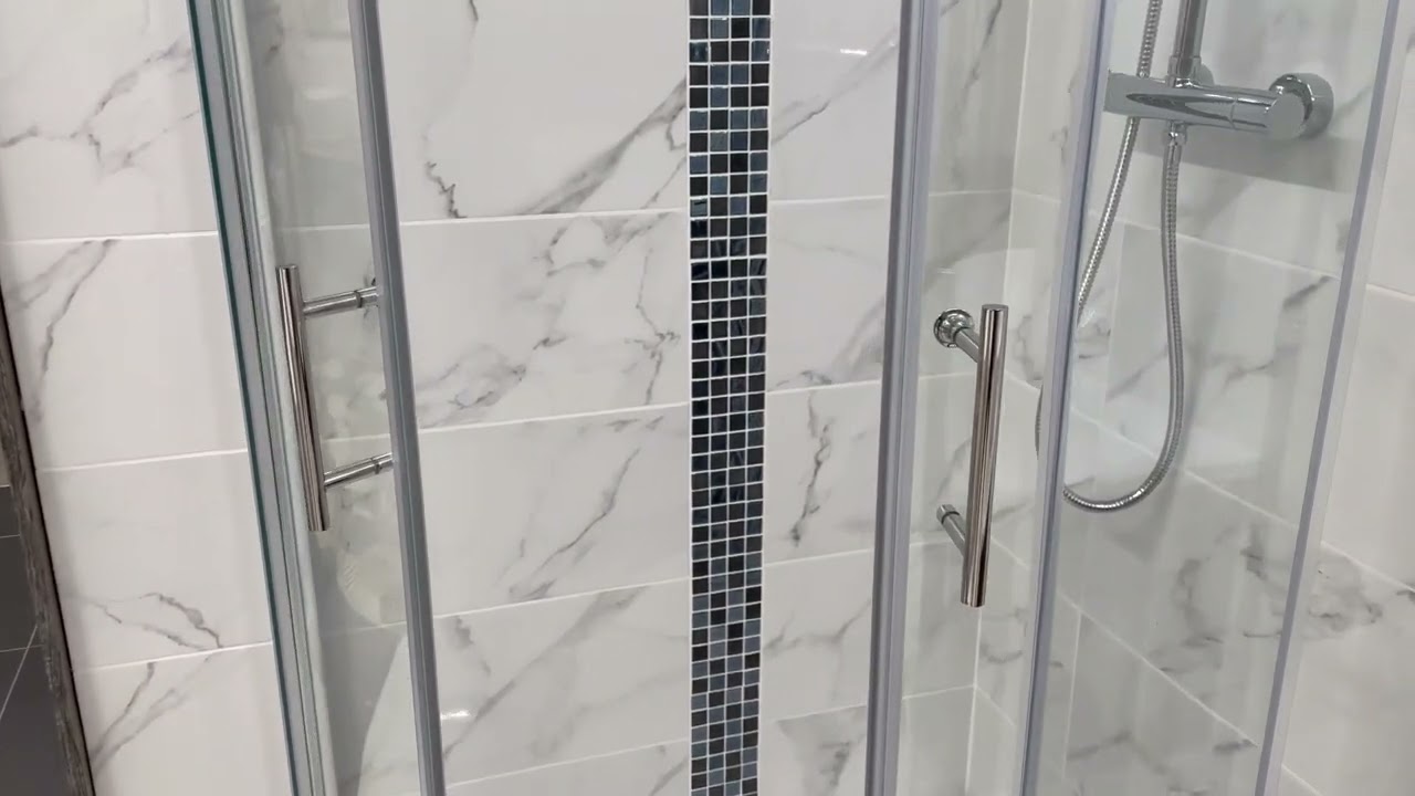 Watch video Kiimat Six² 1000 x 800mm Offset Quadrant Shower Enclosure (19266) Now Kiimat Six² 1000 x 800mm Offset Quadrant Shower Enclosure (19266)