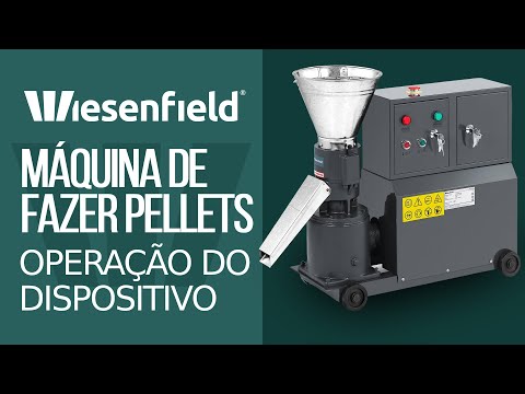 vídeo - Produtos recondicionados Máquina de fazer pellets - 100 kg/h - Ø120 mm