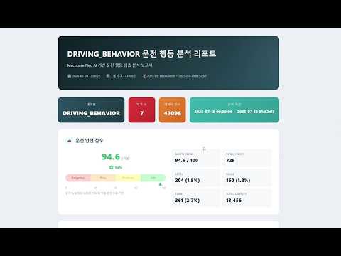 Driver Behavior Analysis Report