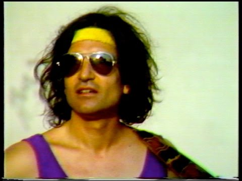 David Peel - Scenes from "Rock N Roll Outlaw" documentary (1985)
