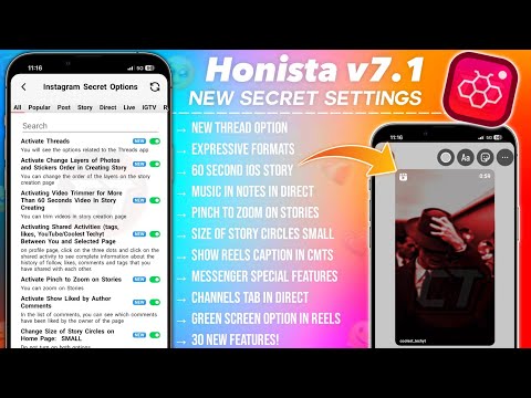 Honista v7.1 Hidden Features 🔥 Honista v7.1 New Update | Honista iPhone Story | Honista v7.1 setting
