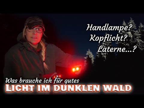 Licht im dunklen Wald 🔦| Handlampen, Kopflampen und Laternen für Outdoor und Bushcraft | Vergleich 🧐