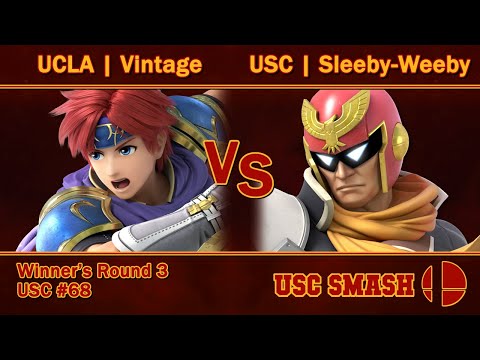 USC Smash Biweekly #68 UCLA | Vintage (Roy, Joker) vs USC | Sleeby-Weeby (Captain Falcon)