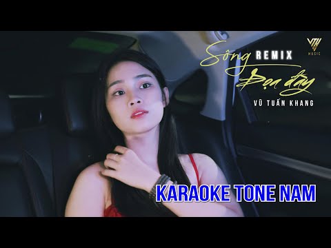 KARAOKE SÔNG ĐỌA ĐÀY REMIX - VŨ TUẤN KHANG [ BẢN REMIX MỚI NHẤT]|TƯỞNG NGƯỜI ĐẾN LÀ DUYÊN LÀ PHẬN...