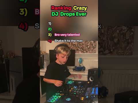 Ranking Crazy DJ drops ever #shorts #dj