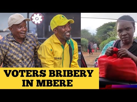Kindiki Captured Bribing Voters In Mbere North During Voting Exercise 