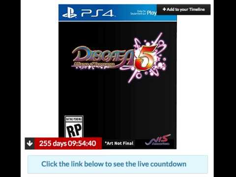 Disgaea 5 : Alliance of Vengeance Playstation 4