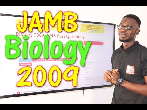 JAMB CBT Biology 2009 Past Questions 1 - 25